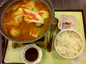 Pearl castle Kimchi seafood hotpot