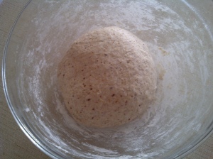 Whole wheat yeast dough