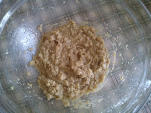 oatmeal raisin cookie batter