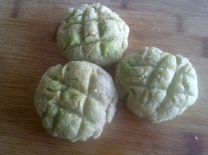 Melon pan-style cookies 
