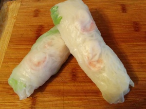 Shrimp Salad rolls