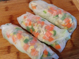 Vegan Vietnamese rolls