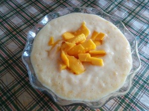 Vegan Mango pudding 