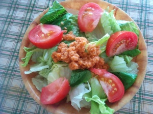 Japanese carrot ginger salad