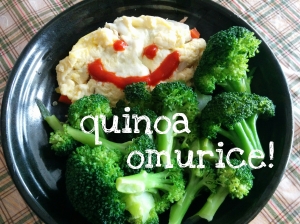 quinoa Omurice