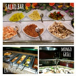 Eagles buffet Salad bar