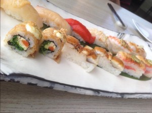 Miku Premium sushi lunch 