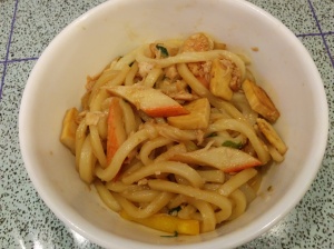 stir fried udon noodles
