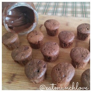 Nutella mini muffins