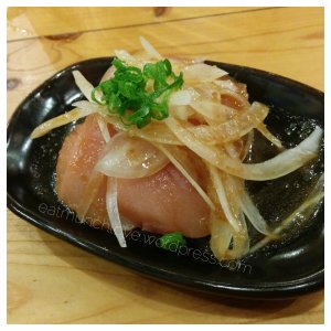 Japanese Tuna carpaccio