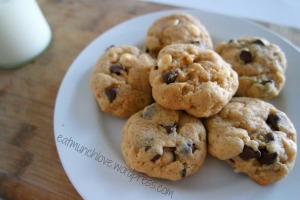 soft baked chocolate chip cookies