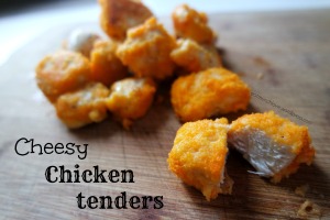 cheesy chicken tenders