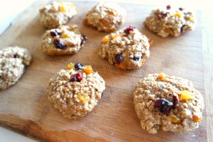vegan oatmeal raisin cookie
