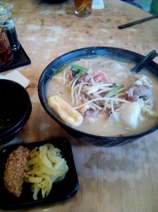 Hong Kong noodle soup