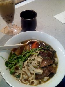 traditional Taiwanese beef noodle soup