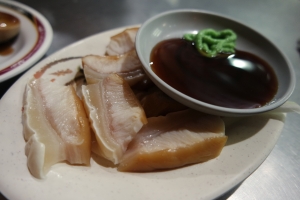 shark fin with soy sauce