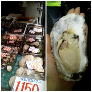 tskuji fish market oysters