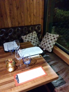 cozy restaurant seating area