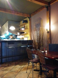 Japanese restaurant cafe interior