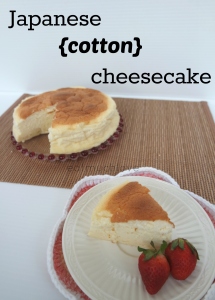 japanese cotton cheesecake