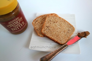 toast with cookie butter