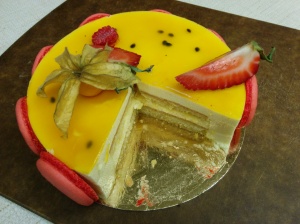 Passion fruit cake Thierry Chocolate