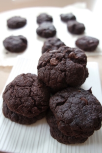 mocha brownie cookies