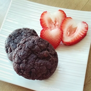 vegan brownie cookies 