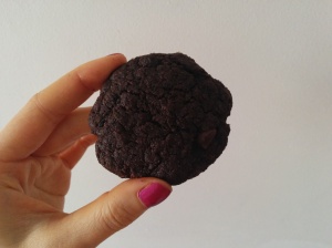 vegan Mocha brownie cookies 
